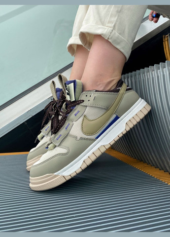 Зеленые демисезонные кроссовки мужские nike sb dunk low green | найк сб данк низкие зеленые No Brand