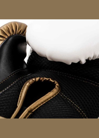 Боксерські рукавиці POWERLOCK 2R TRAINING GLOVE білий, золотий Уні 16 унцій Everlast (317196723)