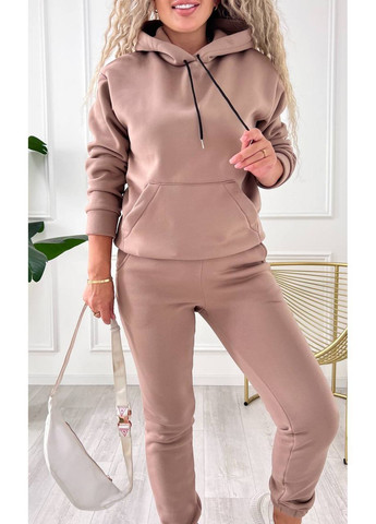 Костюм2-ка двійка тринитка на флісі худі з капюшоном та штани Джогери Україна (364653081)