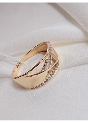 Золотое кольцо с фианитами (17р) 1106271101-1к SOVA jewelry house (365814904)