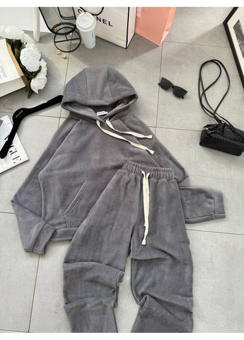 Костюм женский с капюшоном ЗАМЕРЫ В ОПИСАНИИ GD/GL Модний простір (370146772)