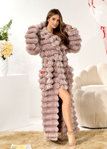 Жіночий махровий халат-шубка з капюшоном Selim-tekstil (372444280)