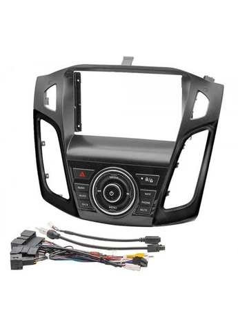 Штатна магнітола для Ford Focus 2011-2019 S3 QLED 8" з фізичними кнопками Android 8-ядерний 1.6ГГц 4x64Гб SIM-картка 3G/4G 7388 DriveX (401893721)