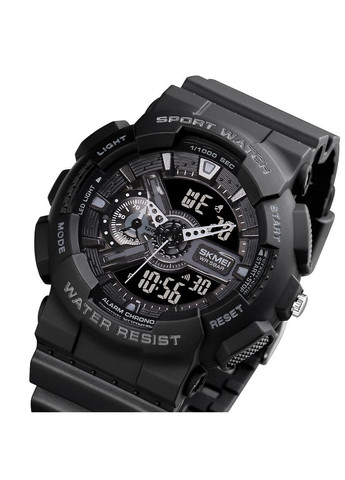 1688 All Black. кварцевый спортивный Skmei (324048291)