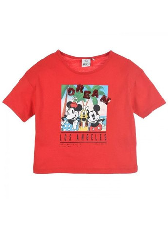 Червона літня футболка minnie mouse (мінні маус) ue10452 Disney Футболка