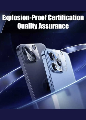 Захисне скло на камеру айфон 12 Pro (iPhone 12 Pro) 1 шт Прозорий CHOICE (341534125)