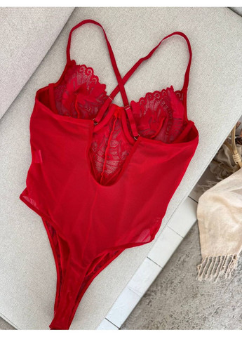 Боді рожеве еластичне з мереживом та формованими чашками Vital-Textile 052/105 (361853761)