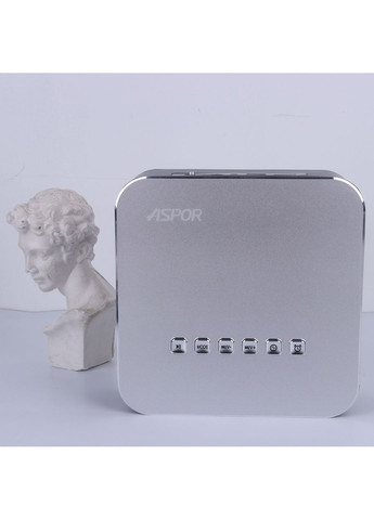 Bluetooth колонка A660- серебро Aspor (367602682)