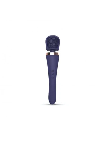 Вібромасажер з силіконовою щіточкою Brush Crush – Midnight Indigo Love To Love (315012485)