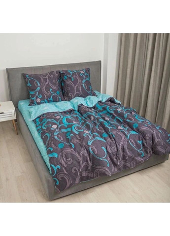 Постільна білизна євро Ранфорс 9844-E 220х200 см Viluta (327790907)