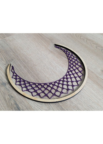 Авторский эко-набор "Ловец снов "Луна" фиолетово-черный, с пошаговой инструкцией Dream Studio (363057521)