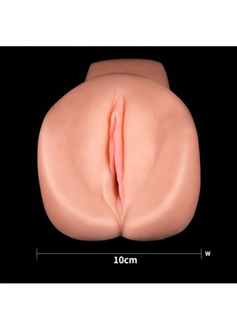 Реалістичний мастурбатор вагіна з вібрацією Vibrating Pet Pussy Lovetoy (391410484)