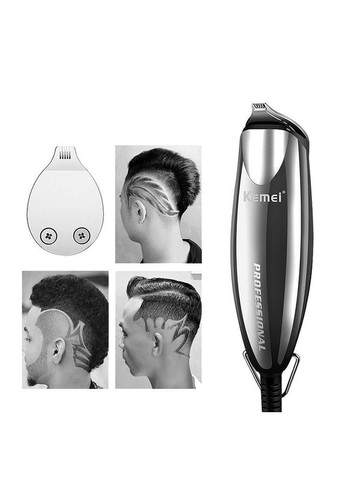 Машинка тример для стриження волосся бороди голови тіла 3в1 KM 701 Pro Kemei (312486070)