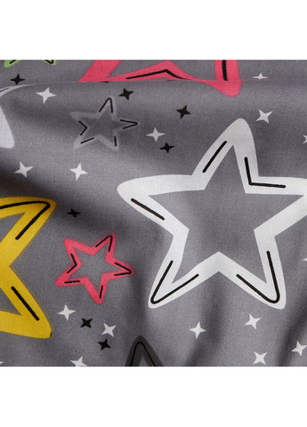 Комплект постельного белья Бязь Gold Люкс Евро 200х220 наволочки 4х70х70 (MS-820009009) Moon&Star Cosmic Party (356114199)