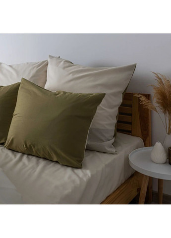 Двуспальный комплект постельного белья с наволочками 70*70 см, 115 гр/м2 Природный Малахит Хаки (15510180215) ТЕП (364100131)