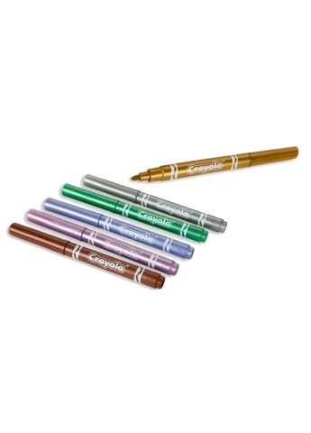 Фломастери Metallic, 6 шт (58-8828) Crayola Metallic, 6 шт (380246404)