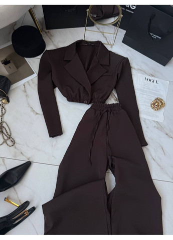 Женский шоколадный костюм No Brand (361022119)