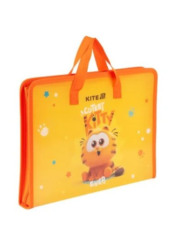 Папка-портфель на молнии, 1 отдел., A4, GF Kite (390020724)