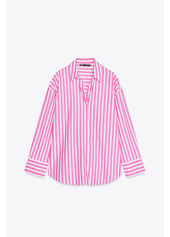 Розовая рубашка Zara