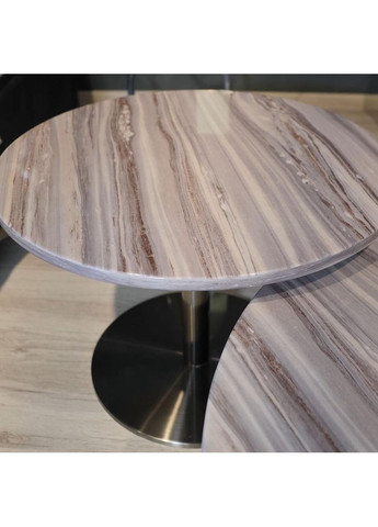 Столик журнальний круглий Онікс 60 Prestol (372178833)