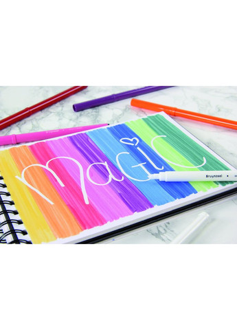 Набор цветных фломастеров EXPRESSION, 10шт, мет. корр., Bruynzeel (362578732)