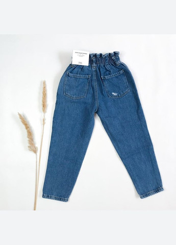Синие джинсы 110 см синий артикул л546 Zara