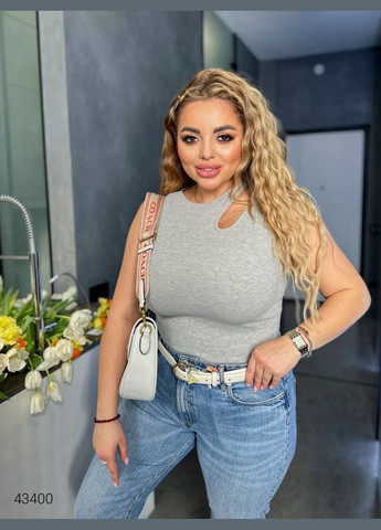 Женская майка больших размеров Liton — 303106520