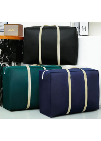 Сумка баул для зберігання 40 літрів 50х30х25 см чорна (C4779-40) No Brand (370955339)