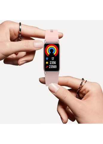 Женский спортивный смарт браслет Smart Watch Band, розовый No Brand (349454500)