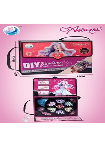 Набор для изготовления детских украшений в стиле Пандора в сумке, в ассортименте - No Brand B4349 (371924765)