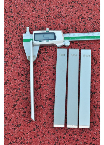 Точильний алмазний брусок на алюмінієвій основі 4шт з шкірою і пастою, набір брусків для кухні Ruixin (361856904)