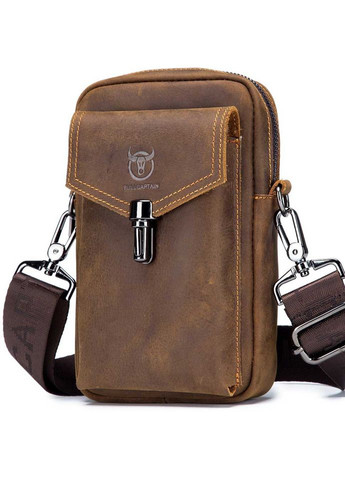 Чехол на пояс, сумка кроссбоды коричневая T1500 BULL (302315069)