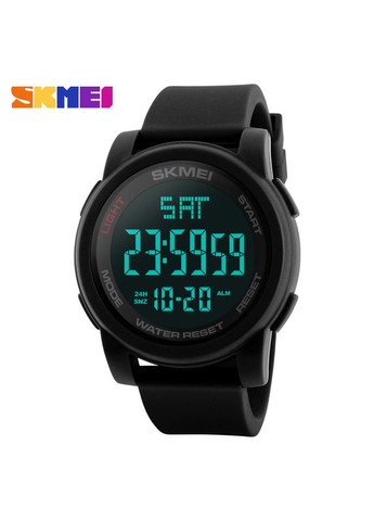 1257BK All Black Skmei (372942873)