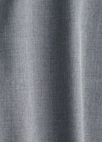 Серая офисная однотонная юбка H&M