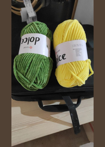 Dolce 797 зелена ярнарт дольче плюшева пряжа для в'язання YarnArt (361286391)