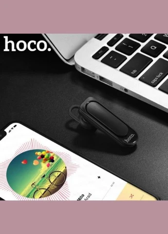 Бездротова Bluetooth-гарнітура E23 Black Hoco (335834197)