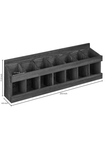 Настенная винная полка из дерева Сумото лофира (ПНК-005739) No Brand (327424675)