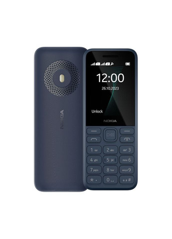 Телефон кнопковий 130 TA1576 Dual Sim 2023 темно-синій Nokia (293345374)