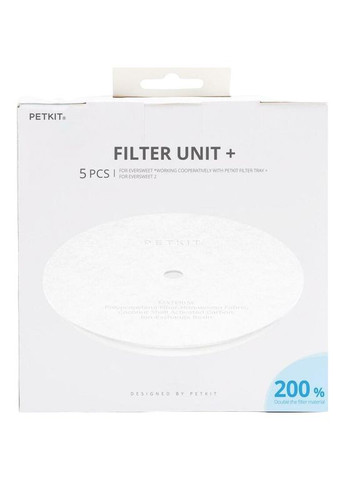 Сменный фильтрующий элемент для поилок FOUNTAIN FILTER UNIT 3.0 5 шт (P4161) PETKIT (328261586)
