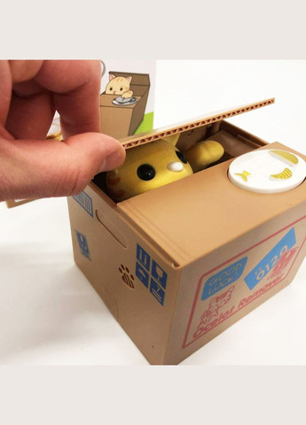 Дитяча сейф скарбничка злодюжка монет VE-449 у коробці No Brand (351486082)