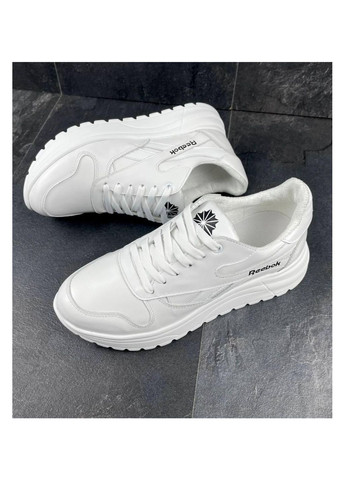 Білі осінні демісезонні кросівки No Brand