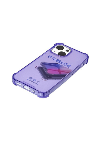 Чохол TPU shockproof angle для iPhone 13 mini Violet Apple (322414315)