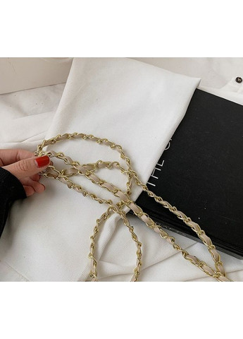 Модна жіноча солом'яна сумка клатч з намистинами бежевий плетений ProDobro (363260201)