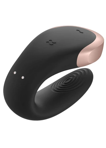 Смарт-вибратор для пар Double Love (Black) 9545 Satisfyer (391389662)