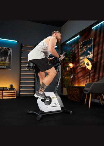 Велотренажер TX-500MB IRON магнитный белый TREX Sport (341328027)