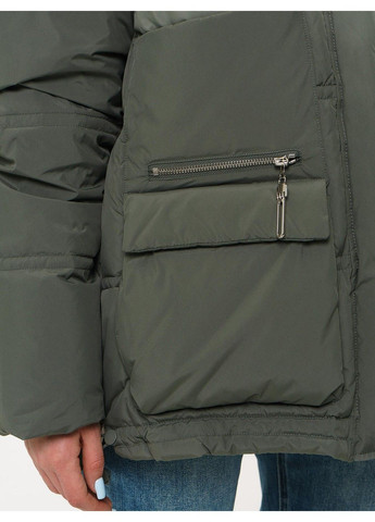 Оливкова (хакі) зимня куртка 21 - 04302 Vivilona
