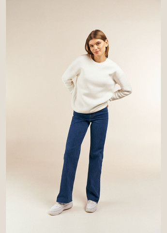 Молочний світшот однотонний жіночий wbc02318 shop (2000990259585) LAWA (315999445)