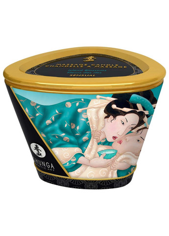 Свічка для масажу Massage Candle Island Blossoms із квітковим ароматом, 170 мл Shunga (297131138)