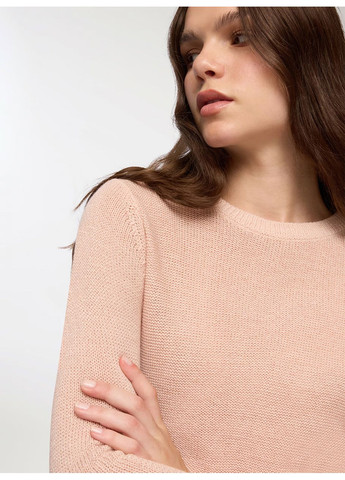 Пудровий демісезонний светр жін Terranova