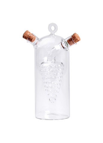 Пляшка для олії та оцту подвійна Grape 80/300 мл скляна Yiwu (341329547)